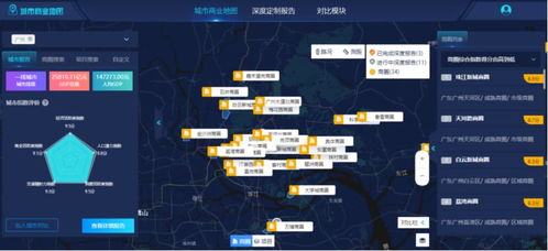 赢商tech城市商业地图 智能化重塑广州商业地产业务决策与开发运营模式